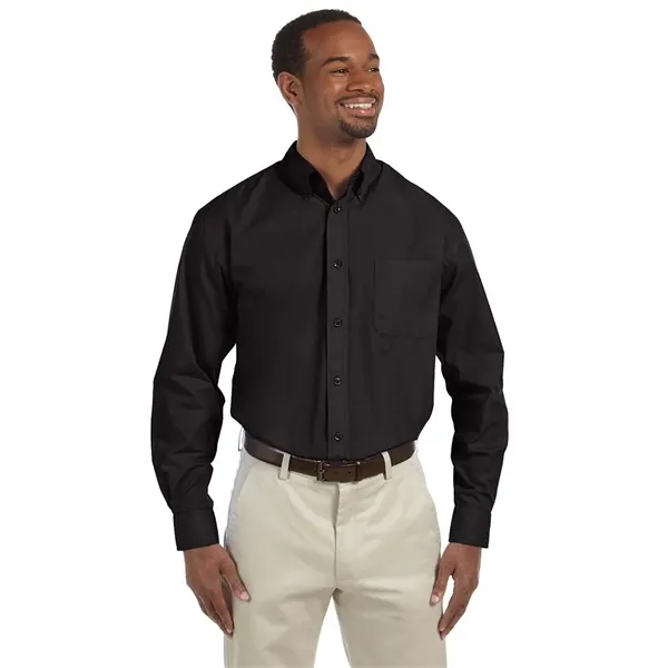 Harriton Men's Tall Essential Poplin - Harriton Men's Tall Essential Poplin - Image 0 of 8