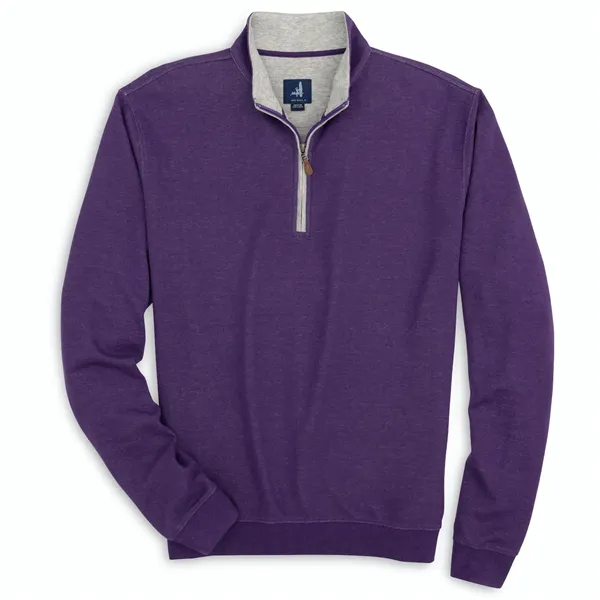 Johnnie-O Men's Sully Quarter Zip Collegiate Pullover Shirt - Johnnie-O Men's Sully Quarter Zip Collegiate Pullover Shirt - Image 3 of 7