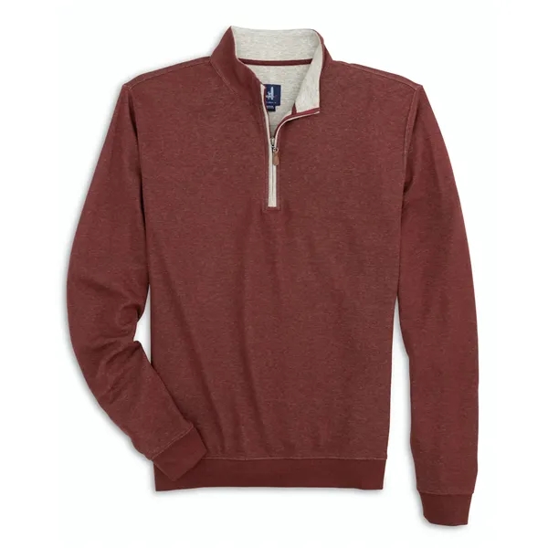 Johnnie-O Men's Sully Quarter Zip Collegiate Pullover Shirt - Johnnie-O Men's Sully Quarter Zip Collegiate Pullover Shirt - Image 4 of 7