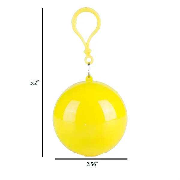 Disposable Universal Travel Portable Raincoat Ball - Disposable Universal Travel Portable Raincoat Ball - Image 1 of 7