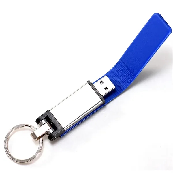 Swivel Leather Cover USB Flash Drive - Swivel Leather Cover USB Flash Drive - Image 4 of 4