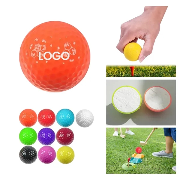 Double Layers Colorful Golf Balls For Competition - Double Layers Colorful Golf Balls For Competition - Image 0 of 11