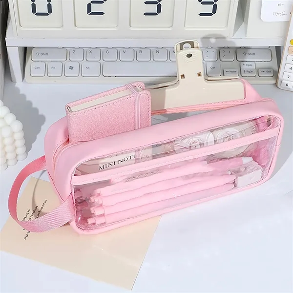 See-through large pencil case for school supplies - See-through large pencil case for school supplies - Image 6 of 6