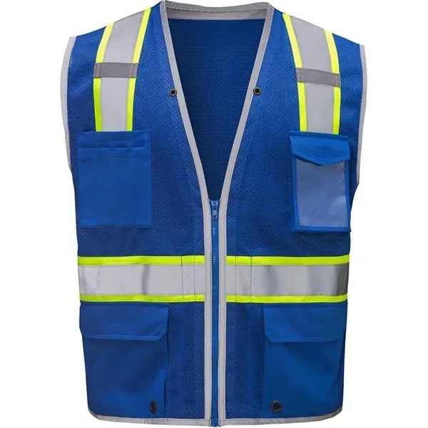 Enhanced Visibility Hype-Lite Heavy Duty Vest - Enhanced Visibility Hype-Lite Heavy Duty Vest - Image 2 of 12