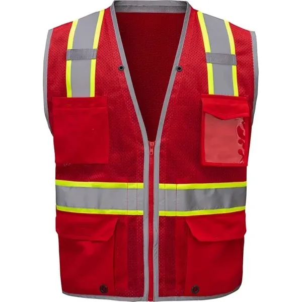 Enhanced Visibility Hype-Lite Heavy Duty Vest - Enhanced Visibility Hype-Lite Heavy Duty Vest - Image 3 of 12