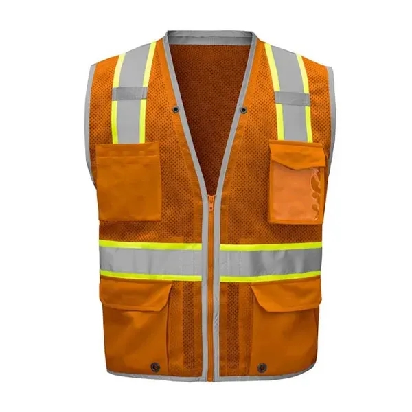Enhanced Visibility Hype-Lite Heavy Duty Vest - Enhanced Visibility Hype-Lite Heavy Duty Vest - Image 10 of 12