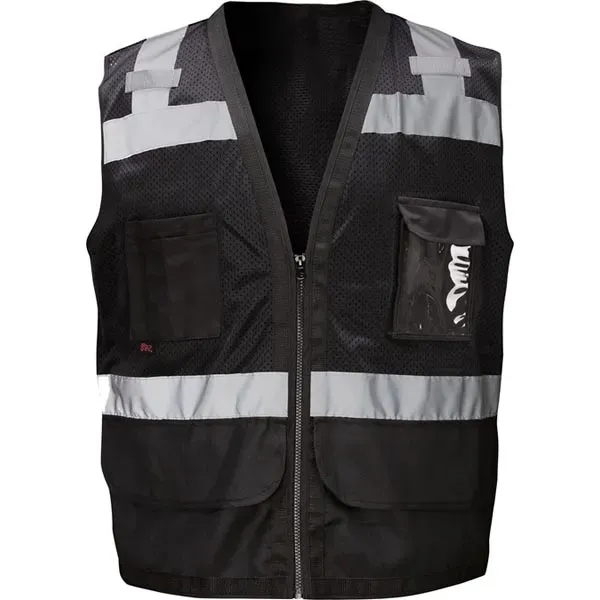 Enhanced Visibility Premium Heavy Duty Vest w/Multi Pockets - Enhanced Visibility Premium Heavy Duty Vest w/Multi Pockets - Image 5 of 8