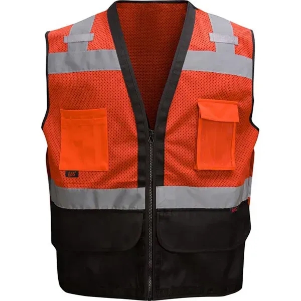 Enhanced Visibility Premium Heavy Duty Vest w/Multi Pockets - Enhanced Visibility Premium Heavy Duty Vest w/Multi Pockets - Image 8 of 8