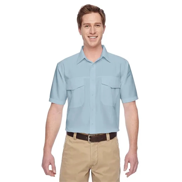 Harriton Men's Key West Short Sleeve Performance Staff Shirt - Harriton Men's Key West Short Sleeve Performance Staff Shirt - Image 5 of 22