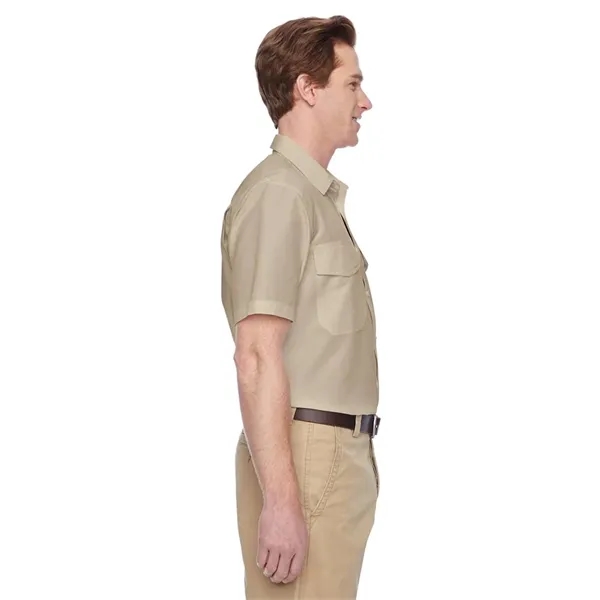 Harriton Men's Key West Short Sleeve Performance Staff Shirt - Harriton Men's Key West Short Sleeve Performance Staff Shirt - Image 12 of 22