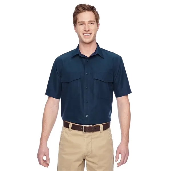 Harriton Men's Key West Short Sleeve Performance Staff Shirt - Harriton Men's Key West Short Sleeve Performance Staff Shirt - Image 14 of 22