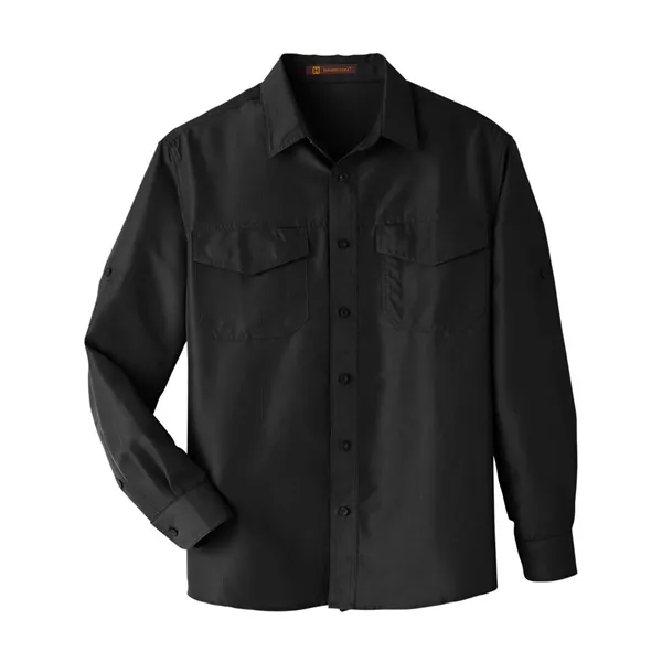 Harriton Men's Key West Performance Staff Shirt - Harriton Men's Key West Performance Staff Shirt - Image 2 of 34