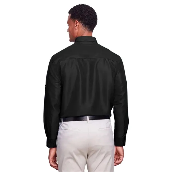 Harriton Men's Key West Performance Staff Shirt - Harriton Men's Key West Performance Staff Shirt - Image 3 of 34