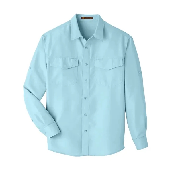 Harriton Men's Key West Performance Staff Shirt - Harriton Men's Key West Performance Staff Shirt - Image 6 of 34