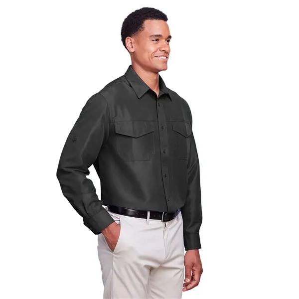 Harriton Men's Key West Performance Staff Shirt - Harriton Men's Key West Performance Staff Shirt - Image 14 of 34