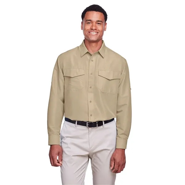 Harriton Men's Key West Performance Staff Shirt - Harriton Men's Key West Performance Staff Shirt - Image 18 of 34