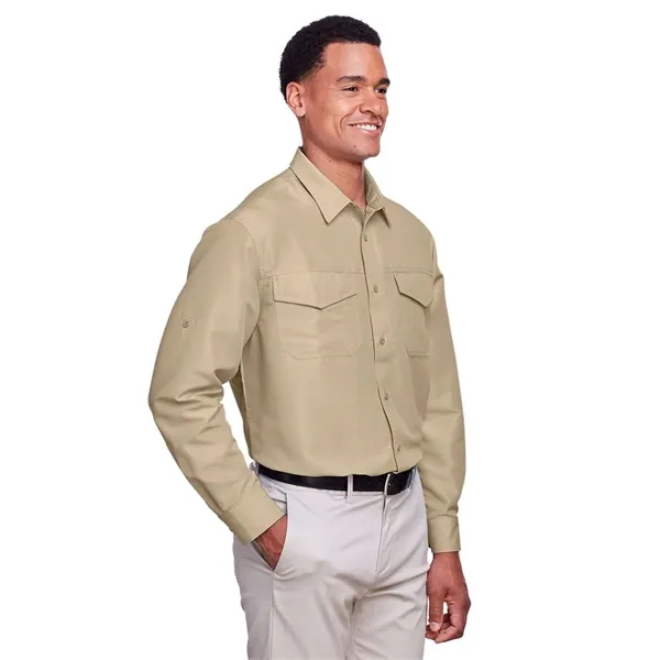 Harriton Men's Key West Performance Staff Shirt - Harriton Men's Key West Performance Staff Shirt - Image 19 of 34