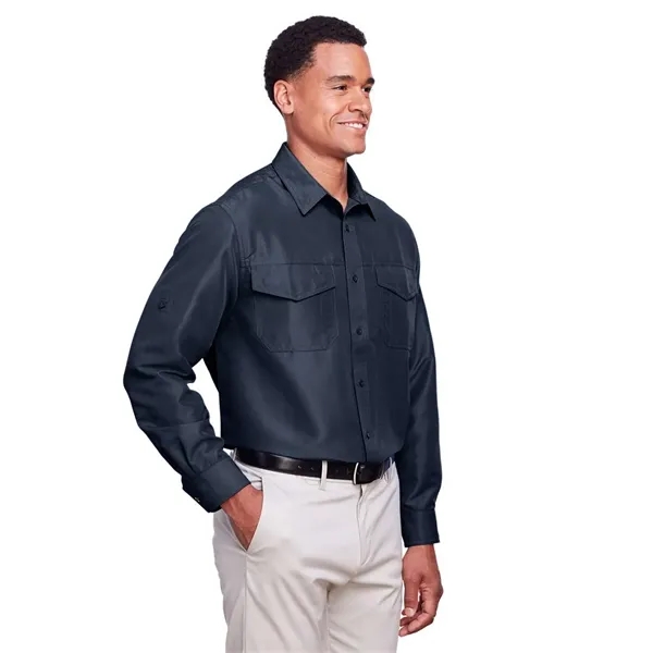 Harriton Men's Key West Performance Staff Shirt - Harriton Men's Key West Performance Staff Shirt - Image 24 of 34