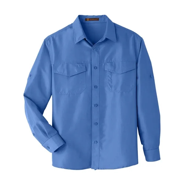 Harriton Men's Key West Performance Staff Shirt - Harriton Men's Key West Performance Staff Shirt - Image 26 of 34