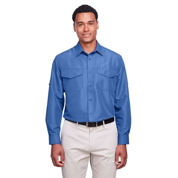 Harriton Men's Key West Performance Staff Shirt - Harriton Men's Key West Performance Staff Shirt - Image 28 of 34
