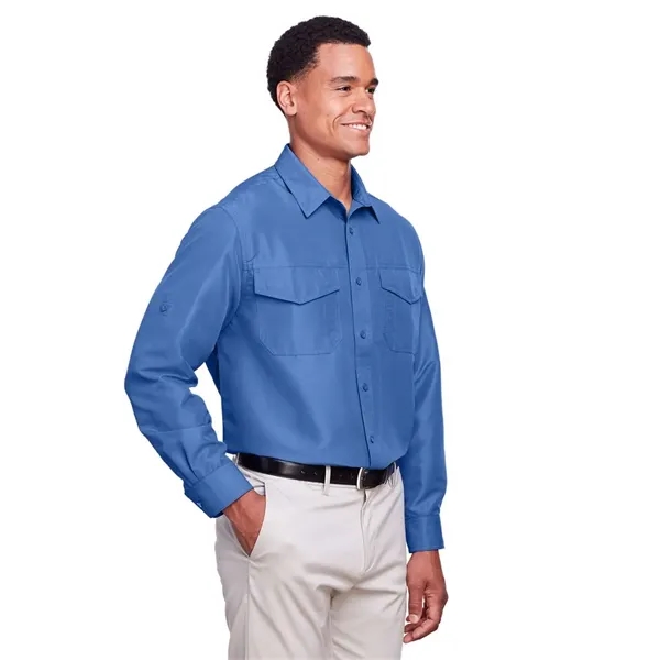 Harriton Men's Key West Performance Staff Shirt - Harriton Men's Key West Performance Staff Shirt - Image 29 of 34