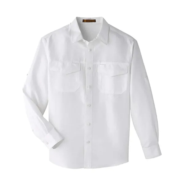 Harriton Men's Key West Performance Staff Shirt - Harriton Men's Key West Performance Staff Shirt - Image 31 of 34