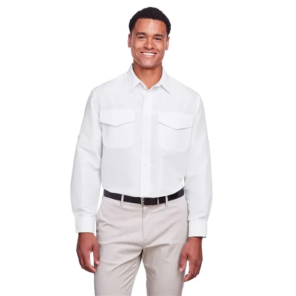 Harriton Men's Key West Performance Staff Shirt - Harriton Men's Key West Performance Staff Shirt - Image 33 of 34