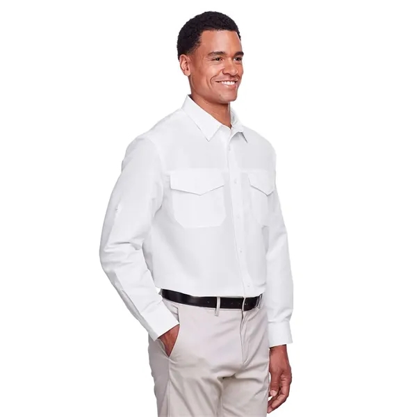 Harriton Men's Key West Performance Staff Shirt - Harriton Men's Key West Performance Staff Shirt - Image 34 of 34