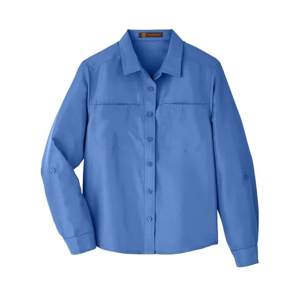 Harriton Women's Key West Long Sleeve Performance Staff S... - Harriton Women's Key West Long Sleeve Performance Staff S... - Image 26 of 34