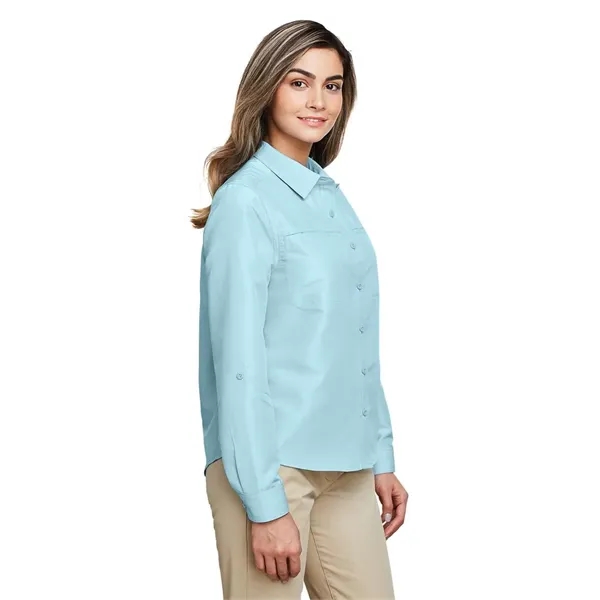 Harriton Women's Key West Long Sleeve Performance Staff S... - Harriton Women's Key West Long Sleeve Performance Staff S... - Image 9 of 34