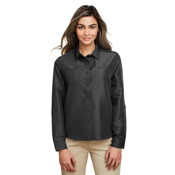 Harriton Women's Key West Long Sleeve Performance Staff S... - Harriton Women's Key West Long Sleeve Performance Staff S... - Image 13 of 34