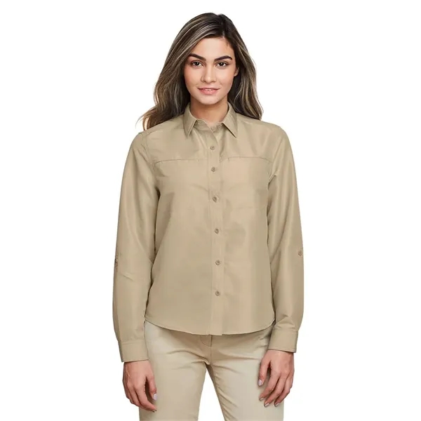 Harriton Women's Key West Long Sleeve Performance Staff S... - Harriton Women's Key West Long Sleeve Performance Staff S... - Image 18 of 34
