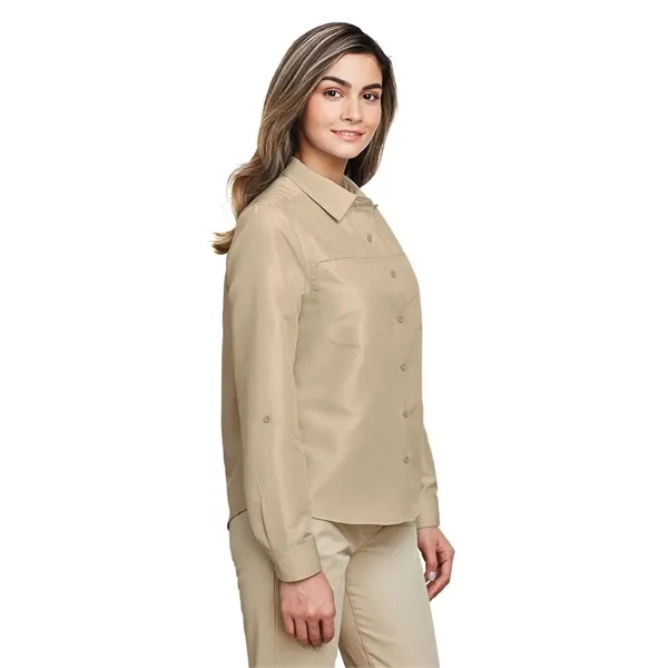 Harriton Women's Key West Long Sleeve Performance Staff S... - Harriton Women's Key West Long Sleeve Performance Staff S... - Image 19 of 34