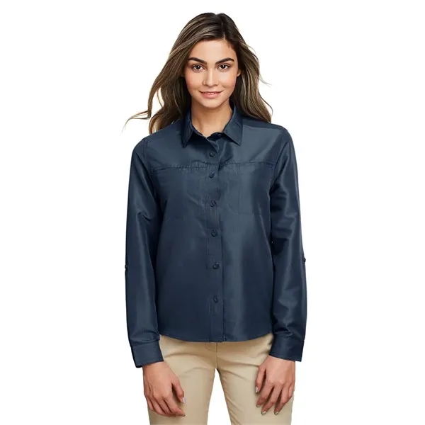 Harriton Women's Key West Long Sleeve Performance Staff S... - Harriton Women's Key West Long Sleeve Performance Staff S... - Image 23 of 34