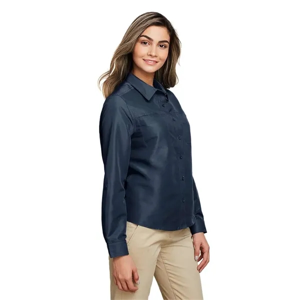 Harriton Women's Key West Long Sleeve Performance Staff S... - Harriton Women's Key West Long Sleeve Performance Staff S... - Image 24 of 34