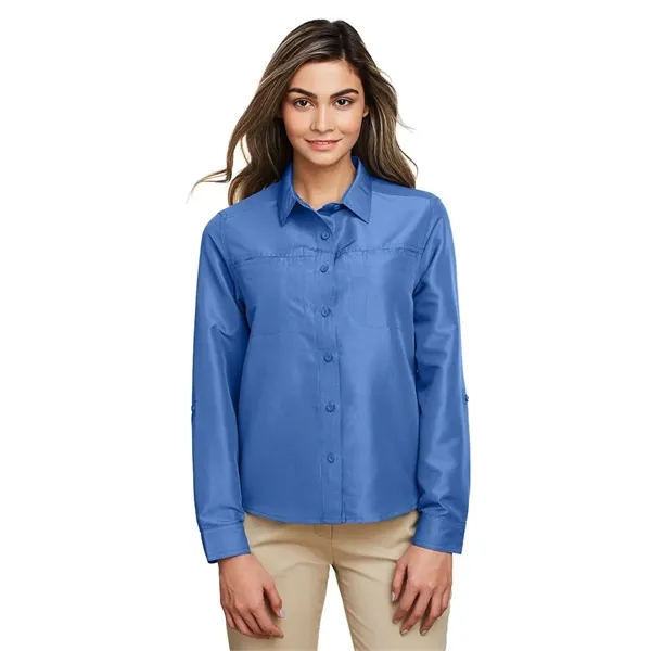 Harriton Women's Key West Long Sleeve Performance Staff S... - Harriton Women's Key West Long Sleeve Performance Staff S... - Image 28 of 34