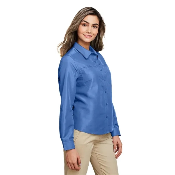 Harriton Women's Key West Long Sleeve Performance Staff S... - Harriton Women's Key West Long Sleeve Performance Staff S... - Image 29 of 34