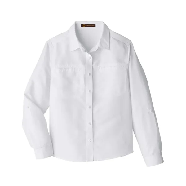 Harriton Women's Key West Long Sleeve Performance Staff S... - Harriton Women's Key West Long Sleeve Performance Staff S... - Image 31 of 34
