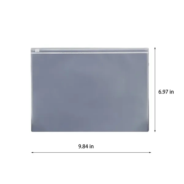 A5 Waterproof Zipper Document Bag For Office Storage - A5 Waterproof Zipper Document Bag For Office Storage - Image 1 of 3