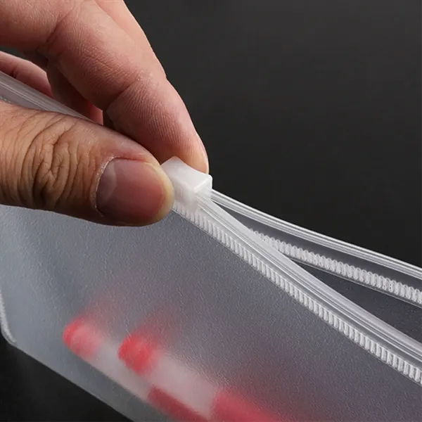 A5 Waterproof Zipper Document Bag For Office Storage - A5 Waterproof Zipper Document Bag For Office Storage - Image 2 of 3