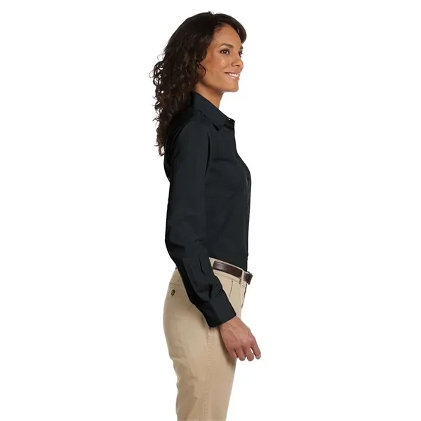 Harriton Women's Essential Poplin - Harriton Women's Essential Poplin - Image 2 of 14