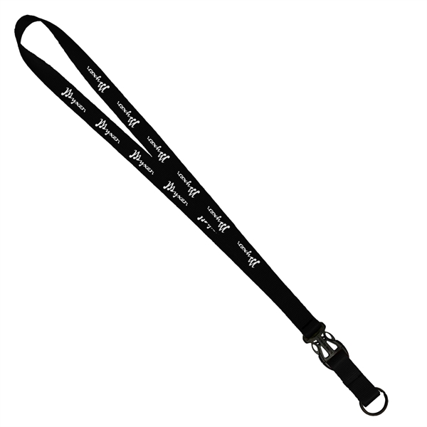 3/4" Multicolor Nylon Slide-Release Lanyard