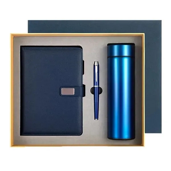 Business Fashion Notepad Thermos Cup Gift Box Set - Business Fashion Notepad Thermos Cup Gift Box Set - Image 3 of 3