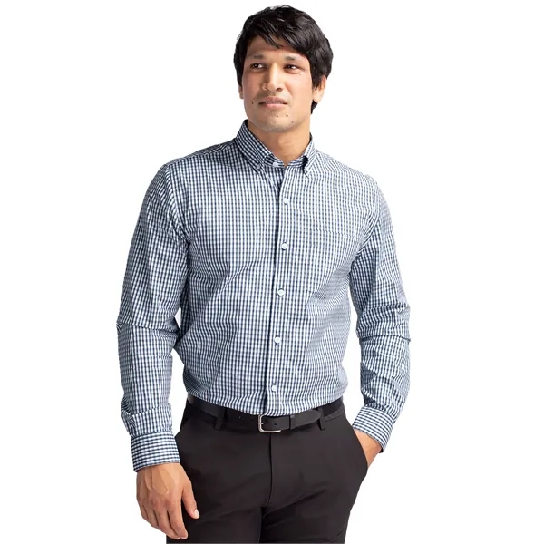 Cutter & Buck Easy Care Stretch Gingham Mens Long Sleeve ... - Cutter & Buck Easy Care Stretch Gingham Mens Long Sleeve ... - Image 7 of 7