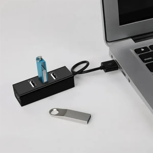 4 Port USB Hub Splitter for Computer and Laptop - 4 Port USB Hub Splitter for Computer and Laptop - Image 3 of 3