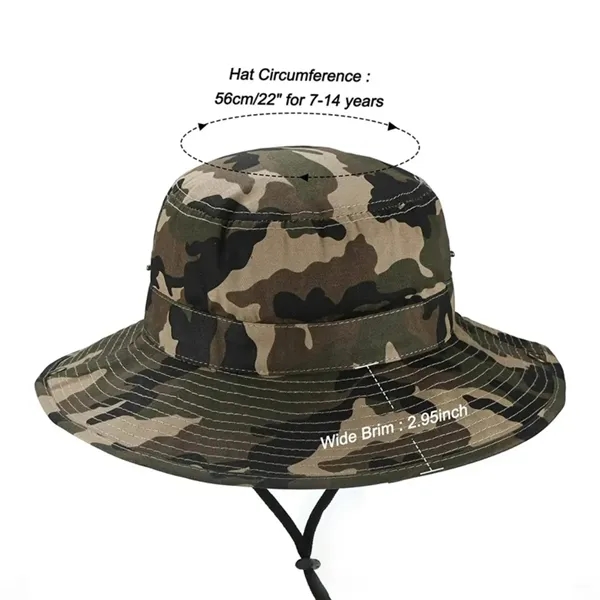 Camouflage Boonie Breathable Tactical Sun Hat - Camouflage Boonie Breathable Tactical Sun Hat - Image 1 of 4