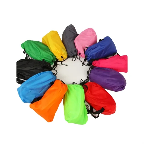 Inflatable Lounger Air Chair Sofa Bed Sleeping Bag Couch - Inflatable Lounger Air Chair Sofa Bed Sleeping Bag Couch - Image 2 of 7