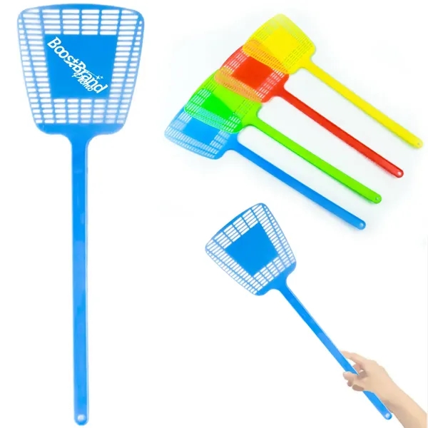 Durable Plastic Fly Swatter Lightweight Pest Control Tool - Durable Plastic Fly Swatter Lightweight Pest Control Tool - Image 0 of 3