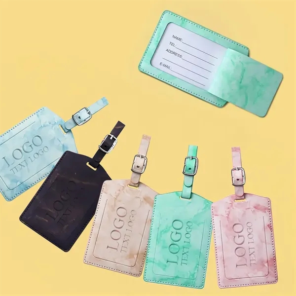 Marble Luggage Tag - Marble Luggage Tag - Image 0 of 15