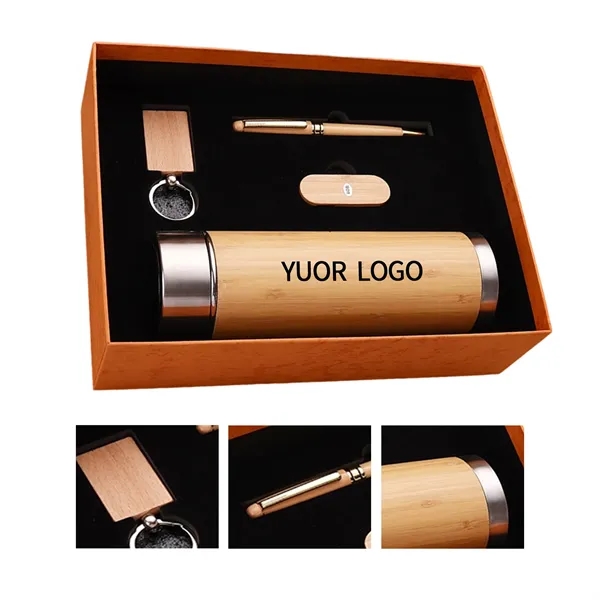 MOQ 50 Business Notebook Gift Set with Tumbler USB - MOQ 50 Business Notebook Gift Set with Tumbler USB - Image 0 of 3